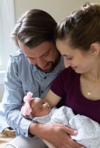 New family of three.