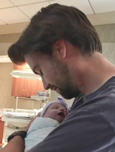 Daddy snuggles