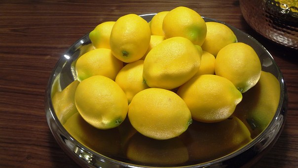 bowl of lemons