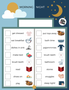 Daily Routine Chart 